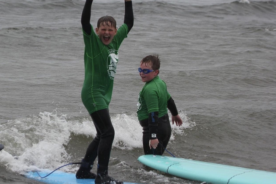 Blyth Surf School teaching paying off